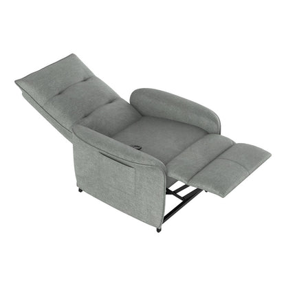 Relaxfauteuil – Elektrische Fauteuil – Verstelbare Stoel – Zitstoel – Loungefauteuil – Verstelbare Rugleuning – Polyester Bekleding 102x58x81 cm