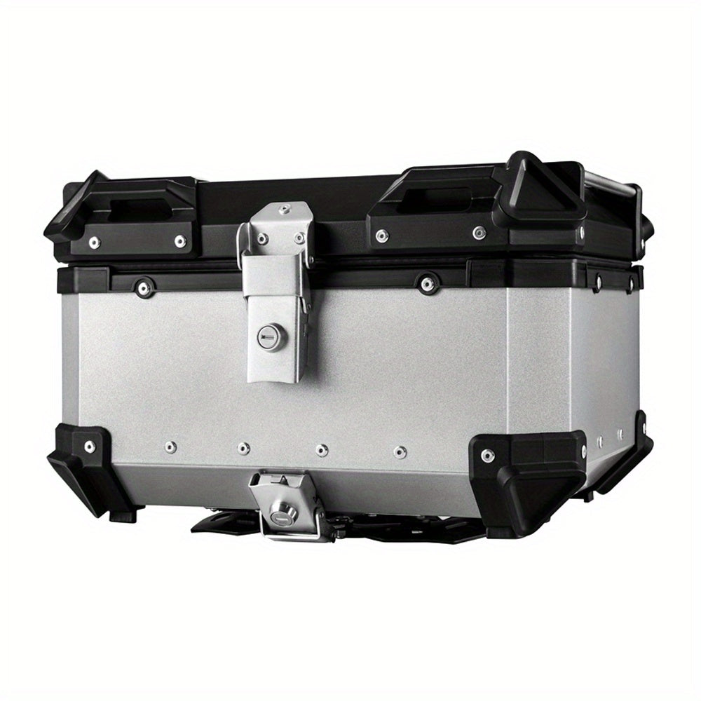 Motor Achterkoffer – Motor Bagagebox – Motor Koffer – Motor Topkoffer – 65L Aluminium Achterkoffer – Waterdicht – Quick-Release Systeem