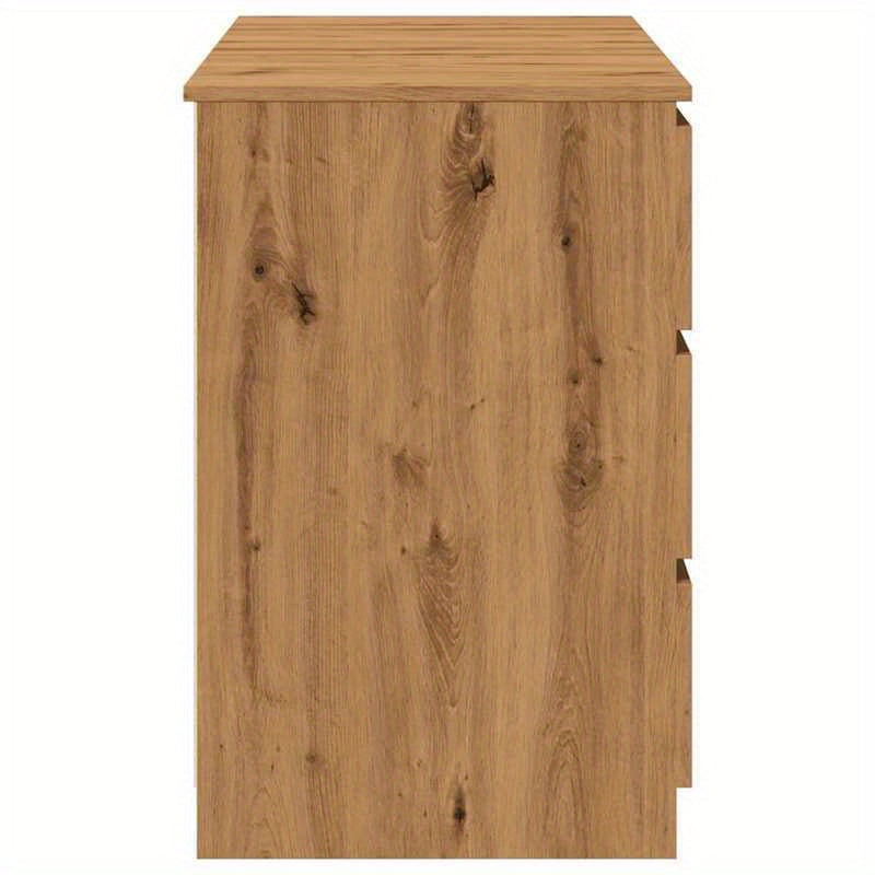 Burea tafel – Computer bureau – Kantoor tafel – Werk bureau – Artisan Eikenhout – 140x50x77 cm – Massief Hout – Stijlvol Design