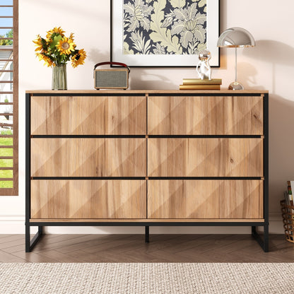 Dressoir – Opbergkast – Buffetkast – Ladekast – Meubel – Modern Design – Matzwart Wit – Stevig Metaal – Hoge Deuren Met Lades – Eenvoudige Montage