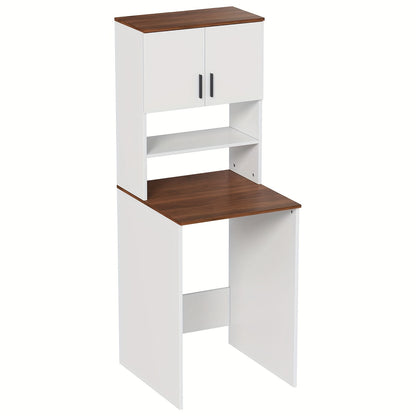 Wasmachinekast – Wastafelmeubel – Opbergkast – Badkamerkast – Bovenkast – Hoogte 170 cm x 65 cm breed – Verstelbare Planken en Veel Opbergruimte – Wit