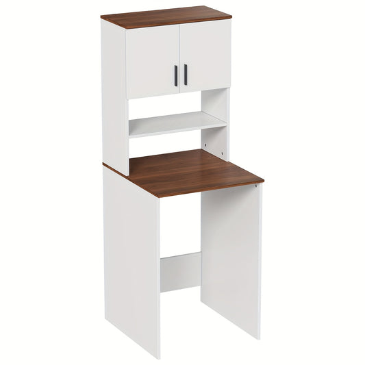 Wasmachinekast – Wastafelmeubel – Opbergkast – Badkamerkast – Bovenkast – Hoogte 170 cm x 65 cm breed – Verstelbare Planken en Veel Opbergruimte – Wit