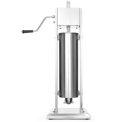 Worstenvuller – Worstenmaker – Worstmachine – Vleesvuller – Worstenvulmachine – 7 Liter Capaciteit – Roestvrij Staal
