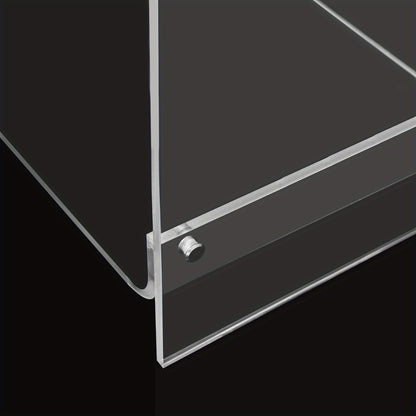 Bijzettafel – Nachtkastje – Salontafel – Sidetable – Banktafel – Transparant Acryl – Stevig A-Frame Design – 30 KG Draagvermogen – Ruimtebesparend Compact