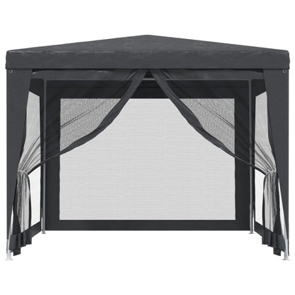 Partytent – Tent – Paviljoen – Overkapping – Luifel – 3x3 Meter – Ademend Gaas Met Stevig Inklapbaar Frame