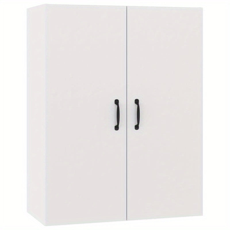 Wandkast Wit – Muurkast Opbergkast Opbergsysteem Opbergmeubel – Softwood Materiaal – Ruimtebesparend Verticale Organizer 69,5x34x90cm