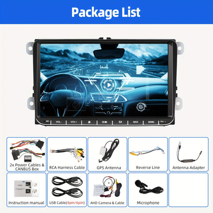 Autoradio – Car Stereo – Auto Radio – Multimedia Speler – 7 Inch Touchscreen – Android 14 – Draadloze CarPlay & Android Auto