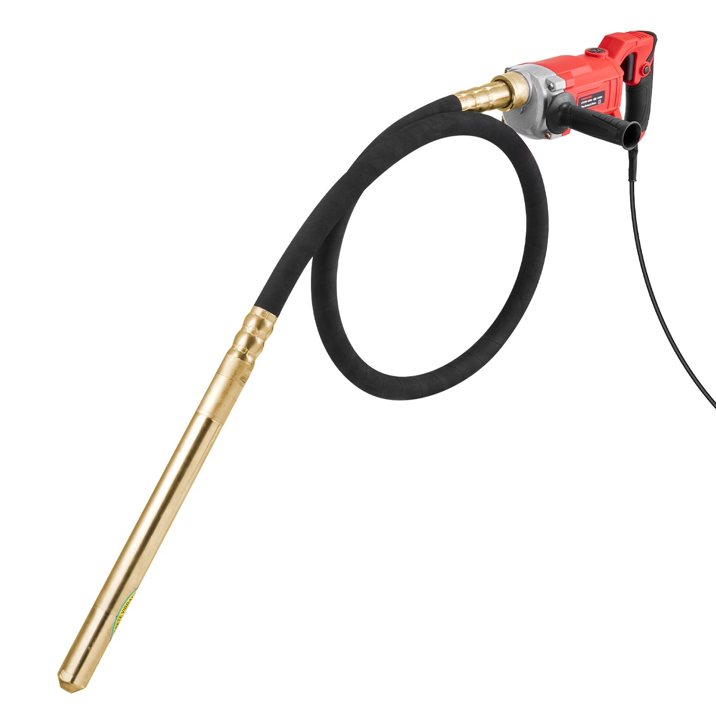 Betontrilplaat – Betontrilmachine – Betontrilnaald – Betonverdichter – Vibratortrilplaat – 960W Krachtige Motor – 2 Meter Flexibele Steel