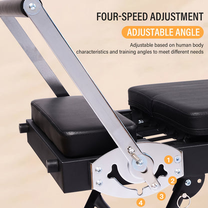 Pilatesapparaat – Pilates Reformer – Pilates Machine – Fitnessapparaat – Core Trainer – Inklapbaar & Compact – Stalen Frame – Verstelbare Weerstand