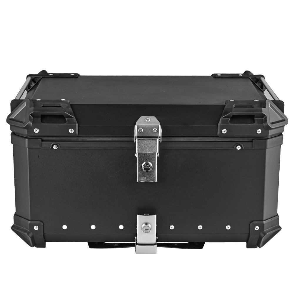 Achterkoffer Motor – Topkoffer – Bagagekoffer – Motorbox – Scooterkoffer – Aluminium 65L – Waterdicht – Snelkoppeling Met Slot