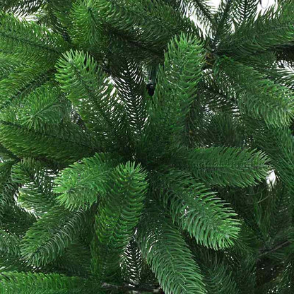 Extra Tall 180cm/6ft Artificial Christmas Tree with Realistic Needles - Extra Wide Base (40cm) & Sturdy PE/Polyethylene & Steel Construction - Heavy-Duty Floor Tree for Large Spaces, Indoor/ Use - Easy Assembly, 700-Branches,