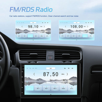 Autoradio – Multimedia Systeem – 2 DIN Radio – Auto Radio – Car Audio – 4+64GB – 7 Inch Touchscreen – Qualcomm Octa-core – Android 15 – Wireless CarPlay – Achteruitrijcamera