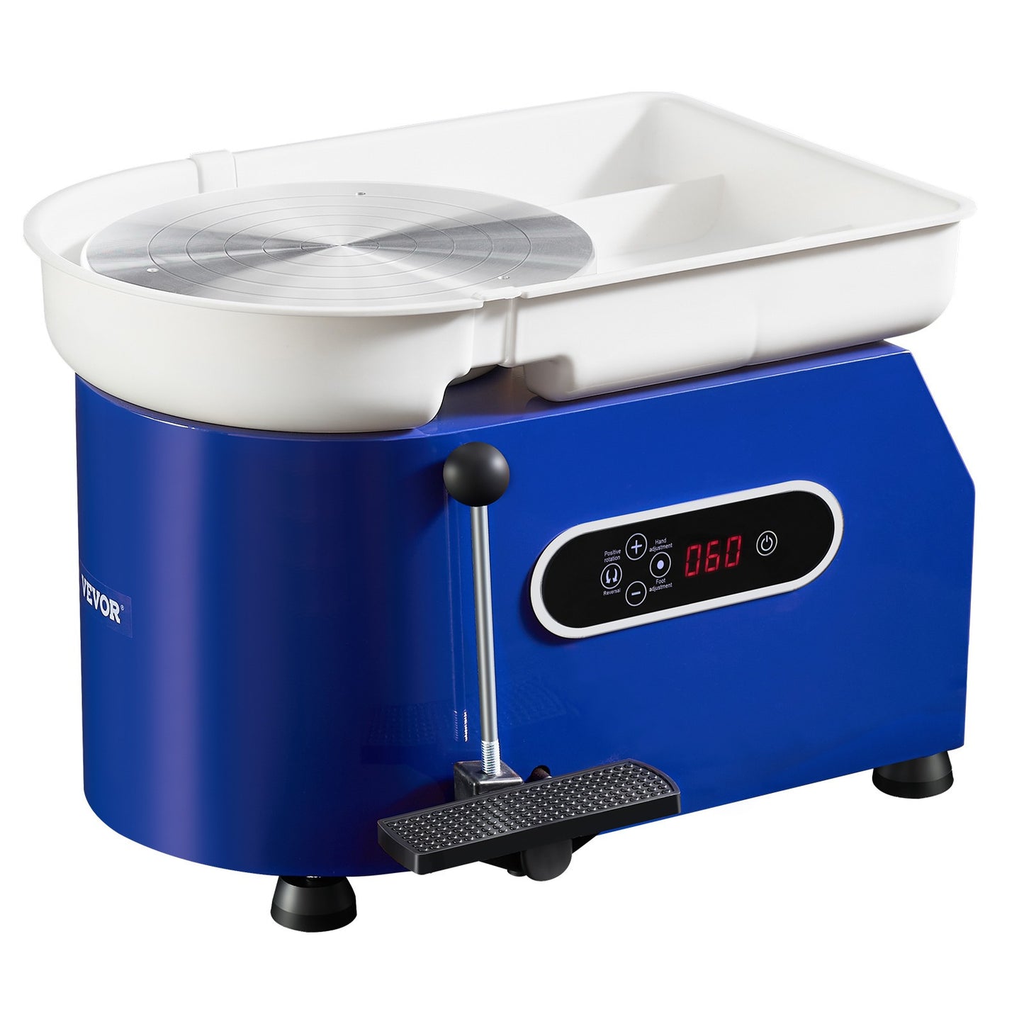 Keramiek Draaischijf – Pottenbakkersmachine – Pottenbakkerswiel – Pottenbakkersdraaibank – Keramiek Wiel – 28 cm Draaischijf – Krachtige 450W Motor
