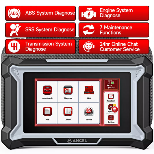 OBD2 Scanner – Auto Diagnosetool – Foutcode Uitlezer – Diagnose Scanner – Auto Scanner – 9 Resetfuncties – Wi-Fi Met Gratis Updates