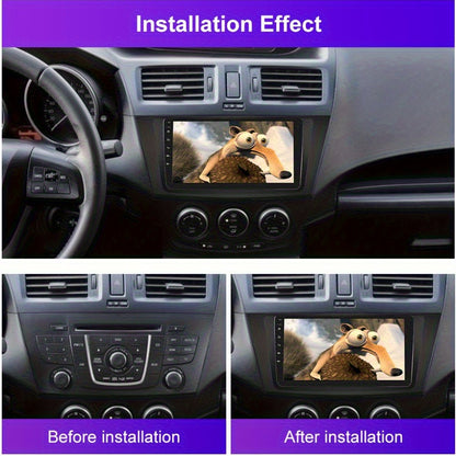 Autoradio Mazda 5 – Multimedia Systeem – Navigatie Unit – CarPlay Radio – Android Auto Stereo – 9 Inch HD Touchscreen – WiFi GPS & AHD Achteruitrijcamera