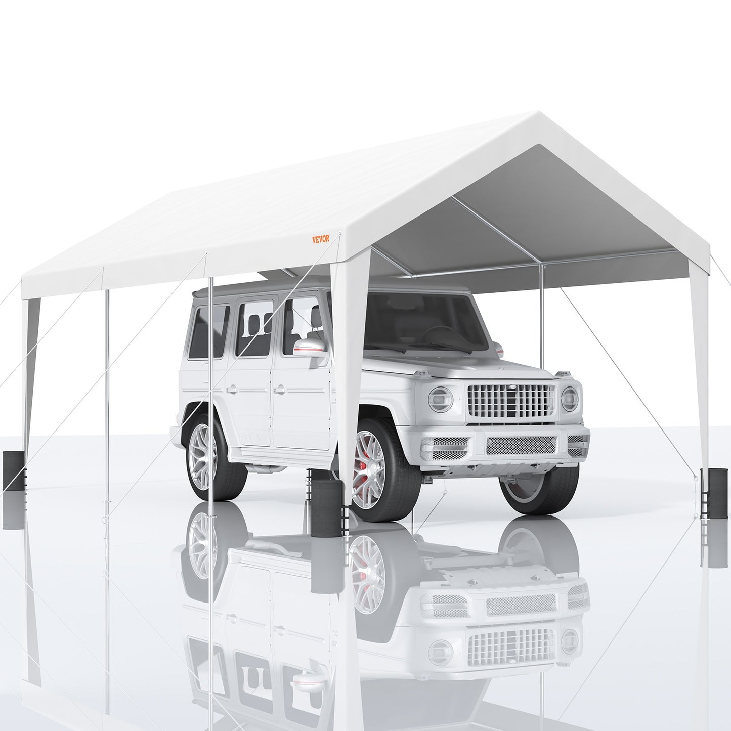 Carport – Overkapping – Garage – Tuinoverkapping – Carporttent – 3x6 Meter – Gegalvaniseerd Staal – Waterdicht en UV-bestendig