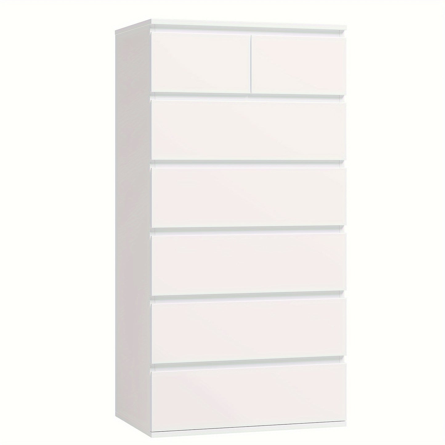 Ladekast – Ladenkast – Commode – Opbergkast – Dressoir – 7 lades – Stevig houten materiaal – 60x40x119 cm