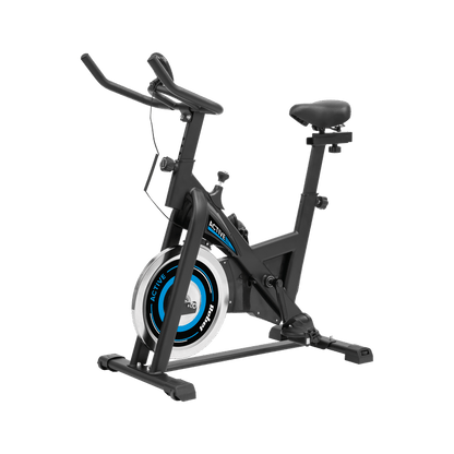Spinningfiets – Hometrainer – Trainingsfiets – Fitnessfiets – Spinningtrainer – Verstelbaar Stuur en Zadel – 5 kg Vliegwiel met LCD-Scherm