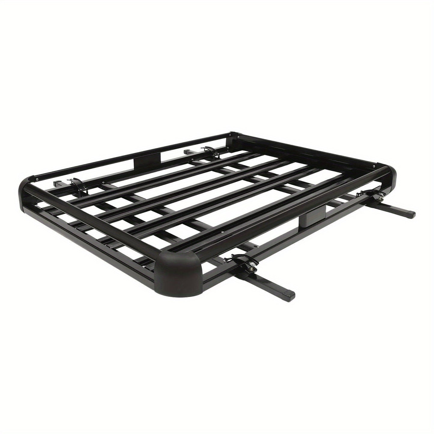 Universele Aluminium Dakdrager Mand – Dakkoffer – Autodrager – Dakbak – Rooftop Cargo Carrier – 140 cm – Verstelbaar – Sterk & Duurzaam – Zwart
