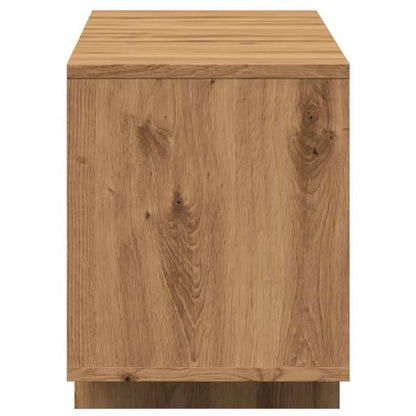 TV-kast – Tv-meubel – Houten kast – Eiken tv-meubel – Mediameubel – Massief eikenhout – Compact 120x30x40,5 cm – Duurzaam en stijlvol
