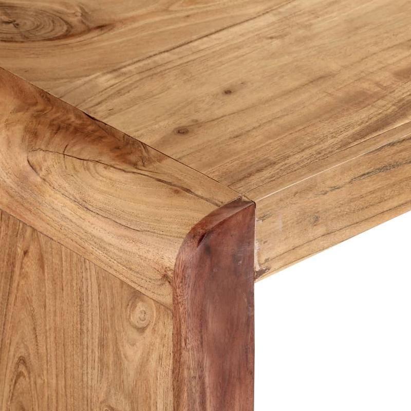 Houten Bankje – Zitbank – Tuinbank – Eetbank – Acaciahouten Bank – Massief Acaciahout – 160x38x45 cm – Duurzaam & Weerbestendig