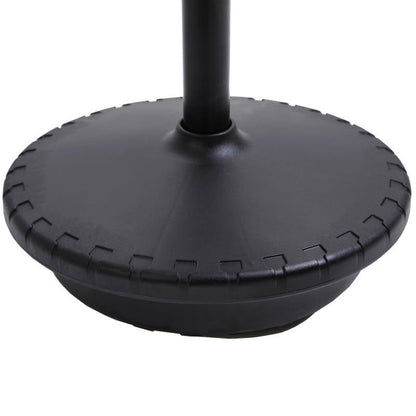 Ergonomische Kruk – Zwenkkruk – Werkkruk – Bureaustoel – Verstelbare Kruk – Verstelbare Hoogte 65,5-83,5 cm – Kantelbare Zitting 120° – Grijs – PVC Frame – Leren Bekleding