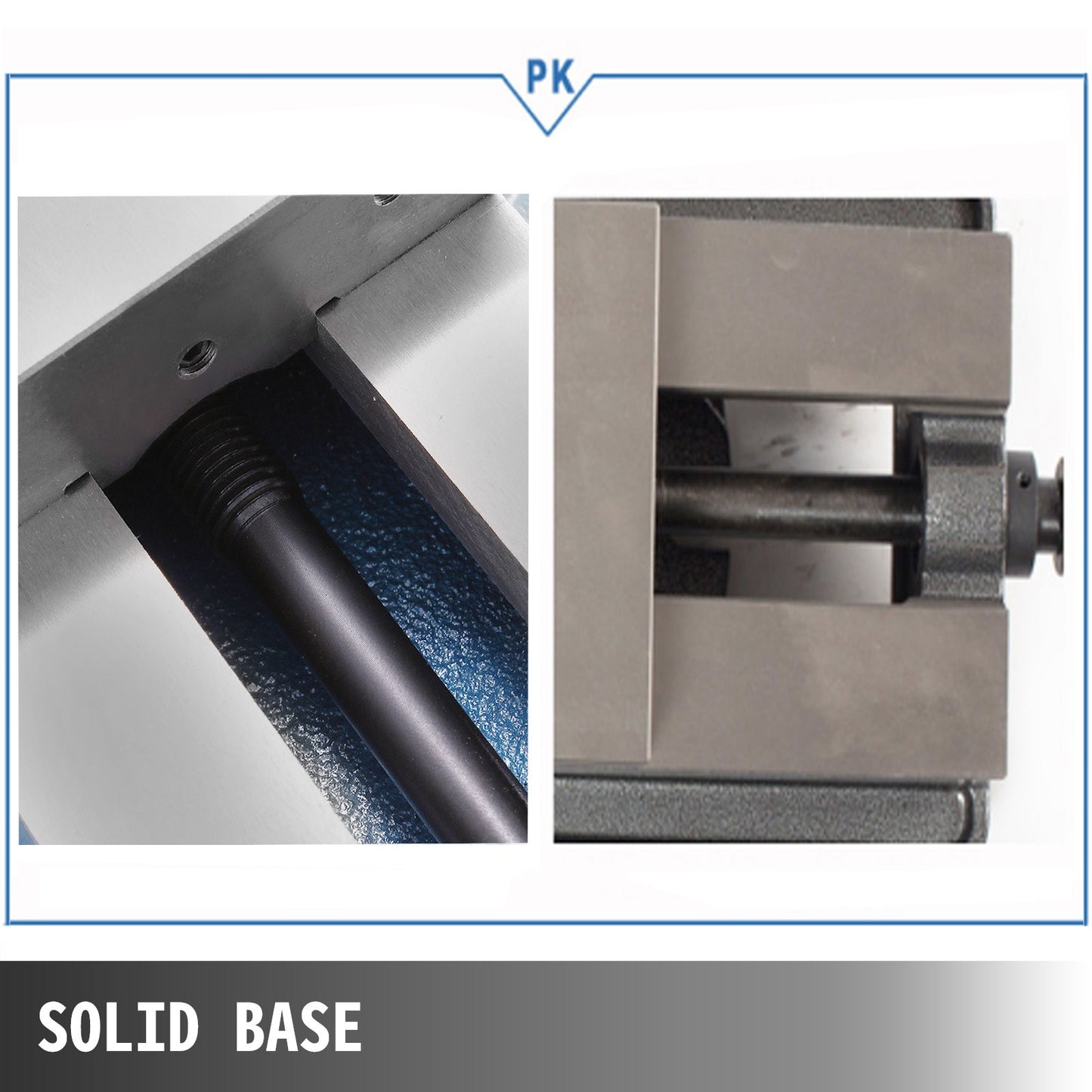 Bankklem – Bankschroef – Werkbankklem – Tafelklem – Draaibare Bankschroef – 5 Inch Bekbreedte – 360° Draaibare Basis – Hoge Klemkracht 24 kN