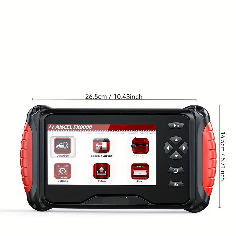 OBD2 Scanner – Auto Diagnostiek – Foutcode Lezer – Remsysteem Tester – Airbag Reset – Automatische ABS-Ontluchting – Kleurenscherm – Levenslange Updates