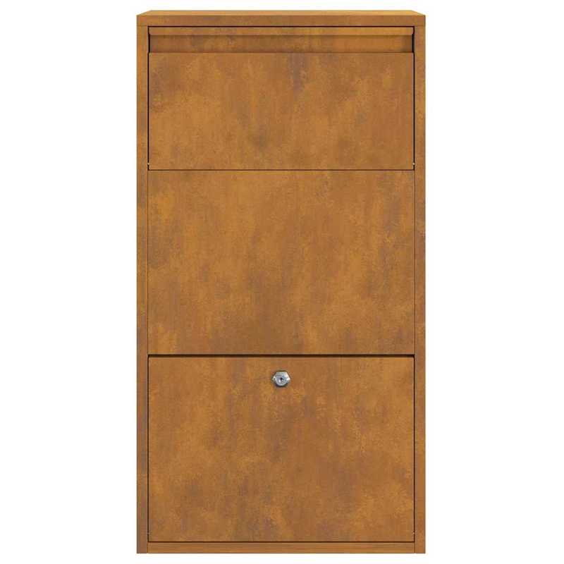 Extra Grote Pakketbrievenbus – Pakketbox – Parcel Box – Postbus – Pakketbus – Gegalvaniseerd Staal – Veilig Slot Met Memoryfunctie