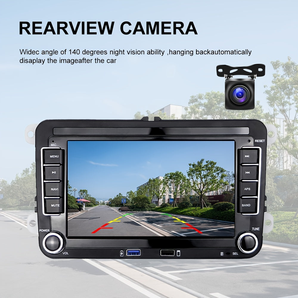 Complete Autoradio – Autospeaker – Navigatiesysteem – Multimedia Systeem – Bluetooth Radio – 7-inch Touchscreen – AHD Achteruitrijcamera + DVR Opnamefunctie