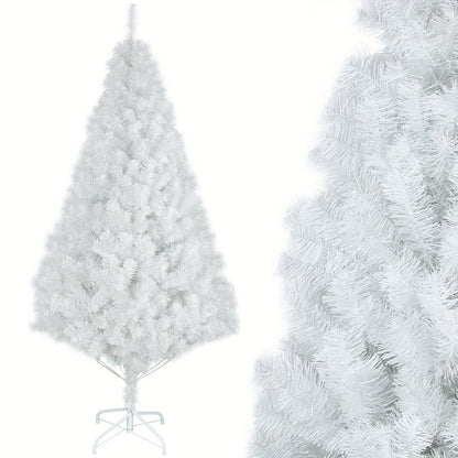 Kunstkerstboom – Kunstboom – Nepspar – Kerstboom Wit – Kunstnaaldboom – 180 cm Hoog – Stevige Metalen Standaard – Duurzaam & Onderhoudsvrij