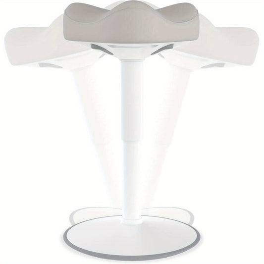 Wobbelkruk – Wiebelkruk – Balanskruk – Zadelkruk – Bureaukruk – Verstelbaar 57-82 cm – Ergonomisch Schuimzitvlak – TPE Antisliplaag