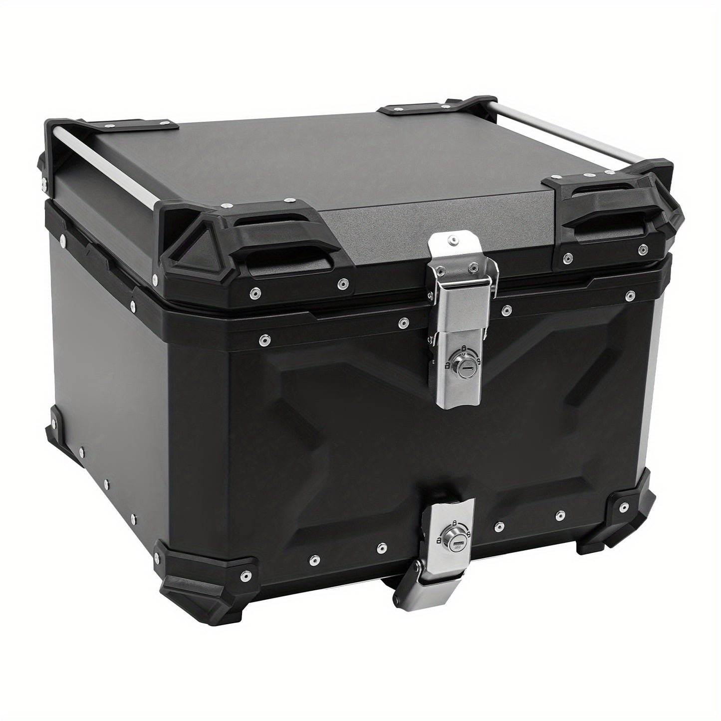 Motorkoffer – Topkoffer – Motor Bagagebak – Motorbox – Helmopberger – 65 Liter – Duurzaam Aluminium