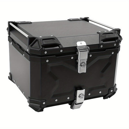 Motorkoffer – Topkoffer – Motor Bagagebak – Motorbox – Helmopberger – 65 Liter – Duurzaam Aluminium
