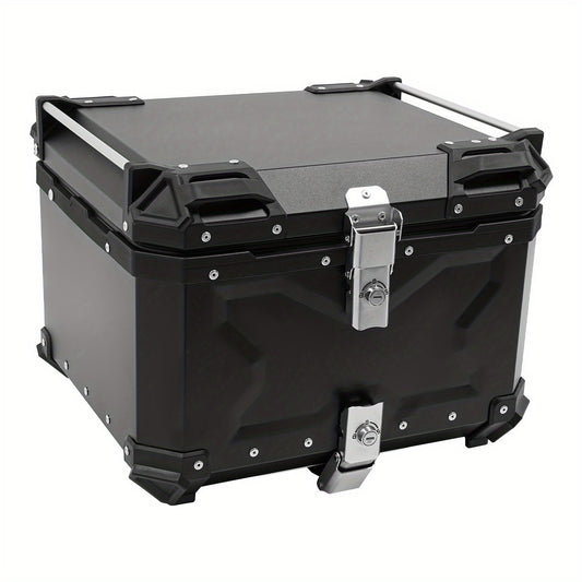 Motorkoffer – Topkoffer – Motor Bagagebak – Motorbox – Helmopberger – 65 Liter – Duurzaam Aluminium