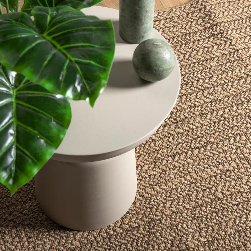 Mat Jute Look – Vloerkleed – Tapijt – Vloermat – Vloerbedekking – Extra Groot 160x230 cm – Weerbestendig & Handgemaakt – Naturel Bruin