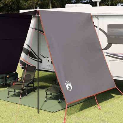 Tent Fly – Tentzeil – Luifel – Kampeertent Overkapping – Outdoor Schaduwdoek – Grijs – Groot Formaat 302x240x240 cm – UV Bescherming & Waterdicht Polyester