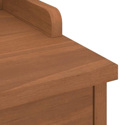 Modern Solid Pine Hallway Bench with Storage - 87x40x50cm, Two Drawers & Open Compartment, Ideal for Shoe Rack or Living Room Organizer, Natural Wood Finish, Display Storage | Contemporary Design | Solid Pine Wood
