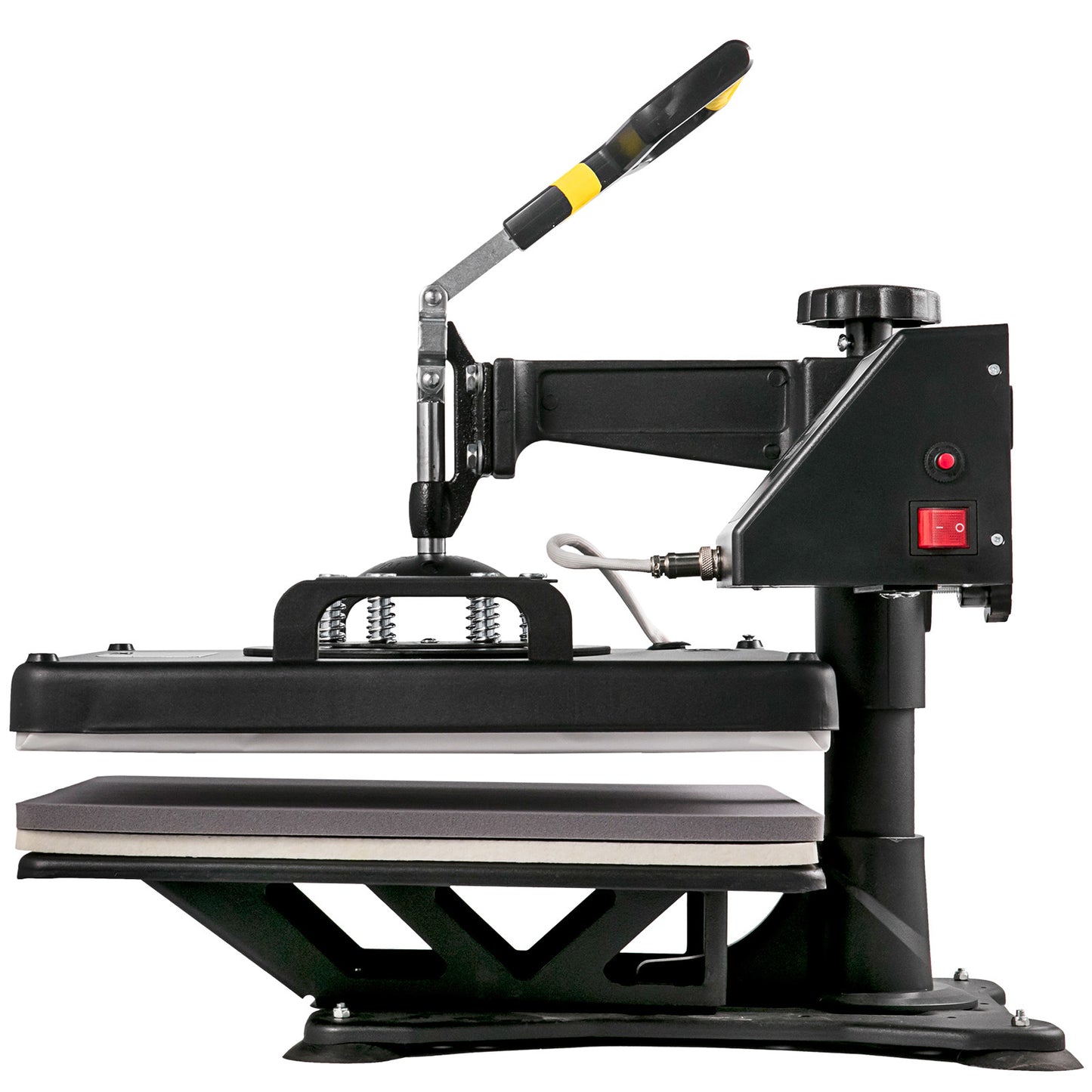 Transferpers – Hittepers – Heat Press – Warmtepers – Drukpers – 38x38 cm Verwarmingsoppervlak – 1800W Snelle Verwarming