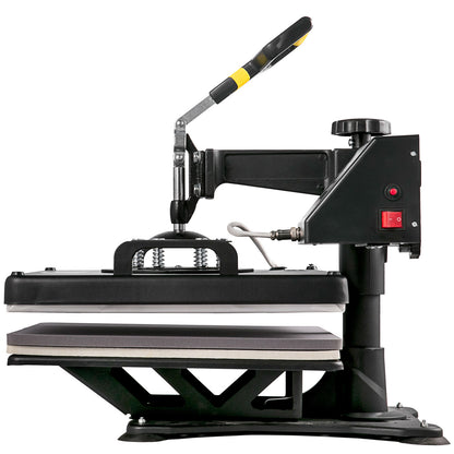 Transferpers – Hittepers – Heat Press – Warmtepers – Drukpers – 38x38 cm Verwarmingsoppervlak – 1800W Snelle Verwarming