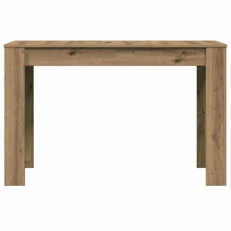 Eettafel Oak – Houten Tafel – Massief Eikenhout – Handgemaakt – Eikenhouten Eettafel – Compact Formaat 120x60x76 cm – Duurzaam & Stijlvol Design