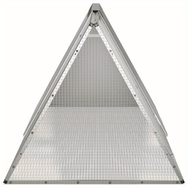 Sturdy Steel Frame Cage for Small Animals - 201.5x80.5x71cm, Removable Wire Mesh with Ventilation Holes, Durable Metal Construction for Hamsters, Guinea Pigs, Chickens & More, Pet Cage, Secure Pet Enclosure, Ventilated Design