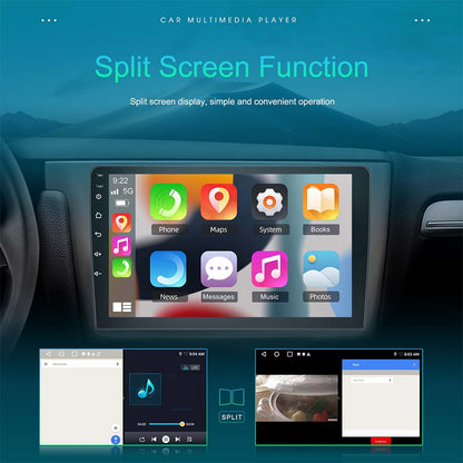 Autonavigatie – Autoradio – Navigatiesysteem – Carplay – Android Auto – 10,1 Inch Touchscreen – Draadloos Carplay & Android Auto