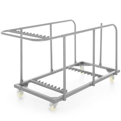 Tafeltrolley – Transportwagen – Serveerwagen – Roltafel – Opbergtrolley – Capaciteit 20 Tafels – Stevige Metalen Constructie