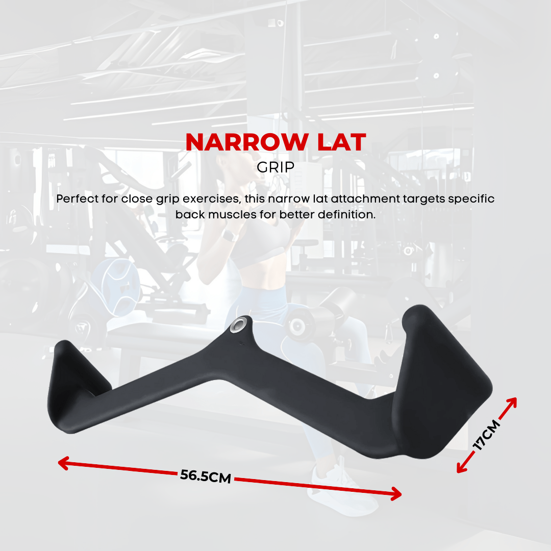 Fitnessgrepen – Trainingsgrepen – Handgrepen – Roeigrepen – Lat Pulldown Grepen – 5 Verschillende Grepen – Comfortabele Foam Rubber Coating