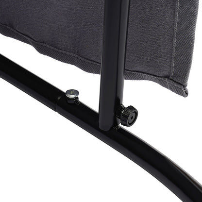 Omkleedcabine – Kleedruimte – Omtrek – Omkleedhoek – Kleedscherm – Vrijstaand – Verduisterend Gordijn – Stevig Metalen Frame – Compact En Gemakkelijk Te Monteren – Modern Grijs