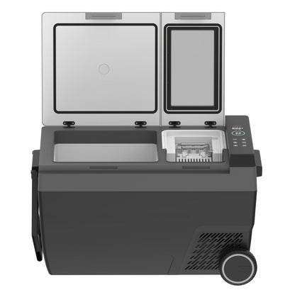 Mobiele Koelkast – Koelbox – Mini Koelkast – IJsblokjes Maker – Camping Koelbox – 45 Liter Capaciteit – Snelle IJsproductie