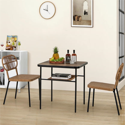 Tuinset – Tuinmeubelset – Balkonset – Bistroset – Loungeset – Compact Rattan Design – Inclusief Opbergvak