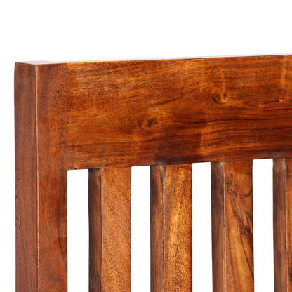 Eettafelset – Eetkamerset – Keukentafelset – Zitgroep – Tafel en Stoelen – Massief Acacia- en Mangohout – Set Van 1 Tafel + 6 Stoelen – Robuust & Handgemaakt