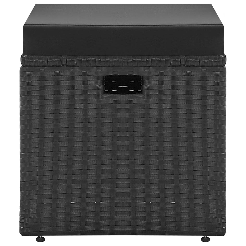 Loungeset – Tuinmeubelset – Loungeset Balkon – Loungeset Hoekbank – Loungeset Poly Rattan – Bruin – Weerbestendig PE Rattan – Uitneembare Wasbare Kussenhoezen